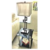 2 Glass & Chrome Side Tables $50pr