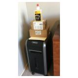 Fellowes Powershred 99Ci 100% Jam Proof Cross-Cut Shredder, Trash Bags, Lubricant $185