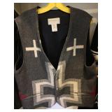 Native Jackets Etc Wool Vest 3XL $50