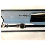 Movado Watch, Style 2607793, 9" Leather Strap; Numbered & Dated, Case, Xlnt Cond., $150