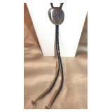 Sterling Hopi Bear Claw Bolo and Tips, Signed; SALE $40 