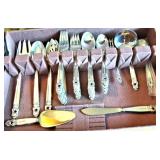 International Sterling ROYAL DANISH 5pc Place Setting for 12 + 11 Serving Pcs - Like New - $2,800