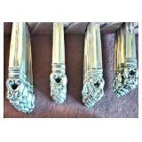 International Sterling ROYAL DANISH 5pc Place Setting for 12 + 11 Serving Pcs - Like New - $2,800