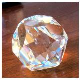 SWAROVSKI CRYSTAL PAPERWEIGHT - Perfect Condition with Box - $75