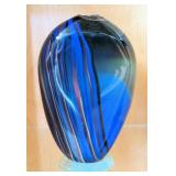 STEPHEN JOHN CLEMENTS GLASS VESSEL 1980