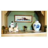 Royal Copenhhagen Blue Flowers Vase