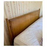 Vintage Mid Century Modern Queen Headboard