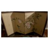 Linen Asian Room Screen 