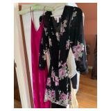 Vintage Oscar De la rentaPink Label Nightgown and Robe Set