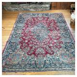 FINE ANTIQUE PERSIAN WOOL CARPET