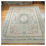 FRENCH STYLE WOVEN AUBUSSON CARPET