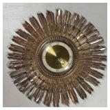 STARBURST RETRO WALL CLOCK