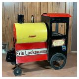 COLORFUL STEAM-TRAIN FORM GRILL