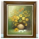 ORIGINAL FLORAL STILL LIFE PAINTING
