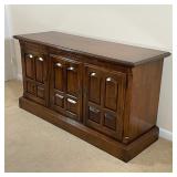 ETHAN ALLEN SOLID WOOD SIDE CABINET