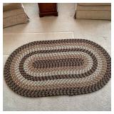 VINTAGE HOOKED RUG