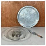 CAKE STUFF! TRAY & CAKE PLATE