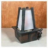 TABLETOP FOUNTAIN & CANDLE HOLDER