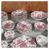 "ENGLISH CHIPPENDALE" DISH SET