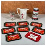 AMERICAN BRANDED ALCOHOL GLASSES