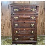 EAST LAKE-STYLE TALL DRESSER