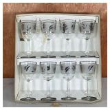 SET LIBBEY HOSTESS WINE GLASSES