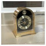 SETH THOMAS BRASS DESK CLOCK