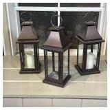 (3pc) DECORATIVE LANTERNS