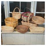 COLLECTION of BASKETS