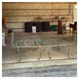 EARLY CAST IRON FOLDAWAY DAY BED