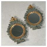 PAIR ITALIANATE MIRRORS