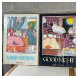 PAIR NANCY CARLSON POSTERS