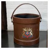 ANTIQUE LEATHER FIRE BUCKET