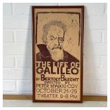 THE LIFE of GALILEO POSTER
