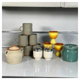 (13pc) MISC. KITCHEN POTTERY