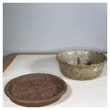 (2pc) POTTERY BAKEWARE