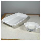 (2pc) SET CORNINGWARE