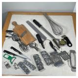 GROUP MISC. KITCHEN UTENSILS