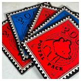 (5pc) WHINNE THE POOH POSTAL PACKS