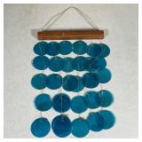 BLUE DISC WIND CHIME