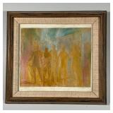 M.W. BOYHAN MIXED MEDIA ARTWORK