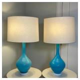 PAIR WEST ELM LAMPS