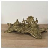 IMPRESSIVE BRASS STANDISH