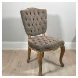 ARHAUS TUFTED VELVET CHAIR