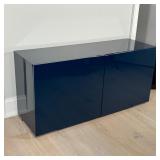 CB2 DESIGNER LACQUER LOW CABINET