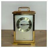 BRASS LINDEN BRACKET CLOCK