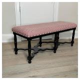 UPHOLSTERED WINDOW BENCH