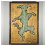 SUGAR BOO & Co. DOG-GONE HAPPY WALL ART