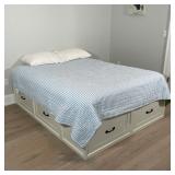 POTTERY BARN QUEEN BED