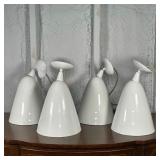 (4pc) "BTC" ENGLISH MADE PENDANT LAMPS